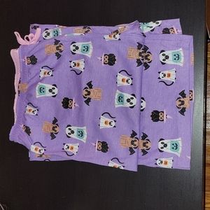 Purple Halloween women pj pant 2xl